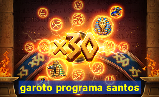 garoto programa santos